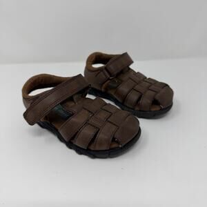 Soft Spots Felix Brown Fisherman Sandals Size 6M